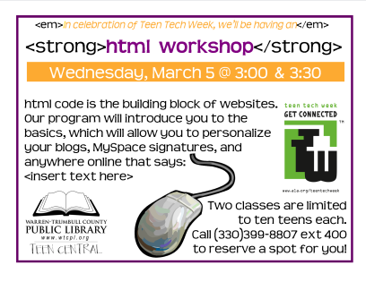 HTML Workshop
