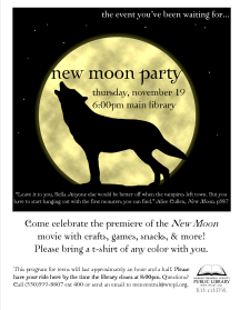 New Moon Movie Premiere Party