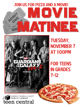 Movie Matinee: Guardians of the Galaxy